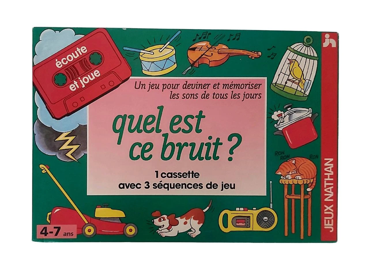 Wat is dat voor geluid? Loto Geluid Nathan (1991) Cassette Compleet – photo 8